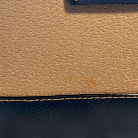 Kate Spade Crossbody Bag Blue and White EUC - Picture 2 of 7